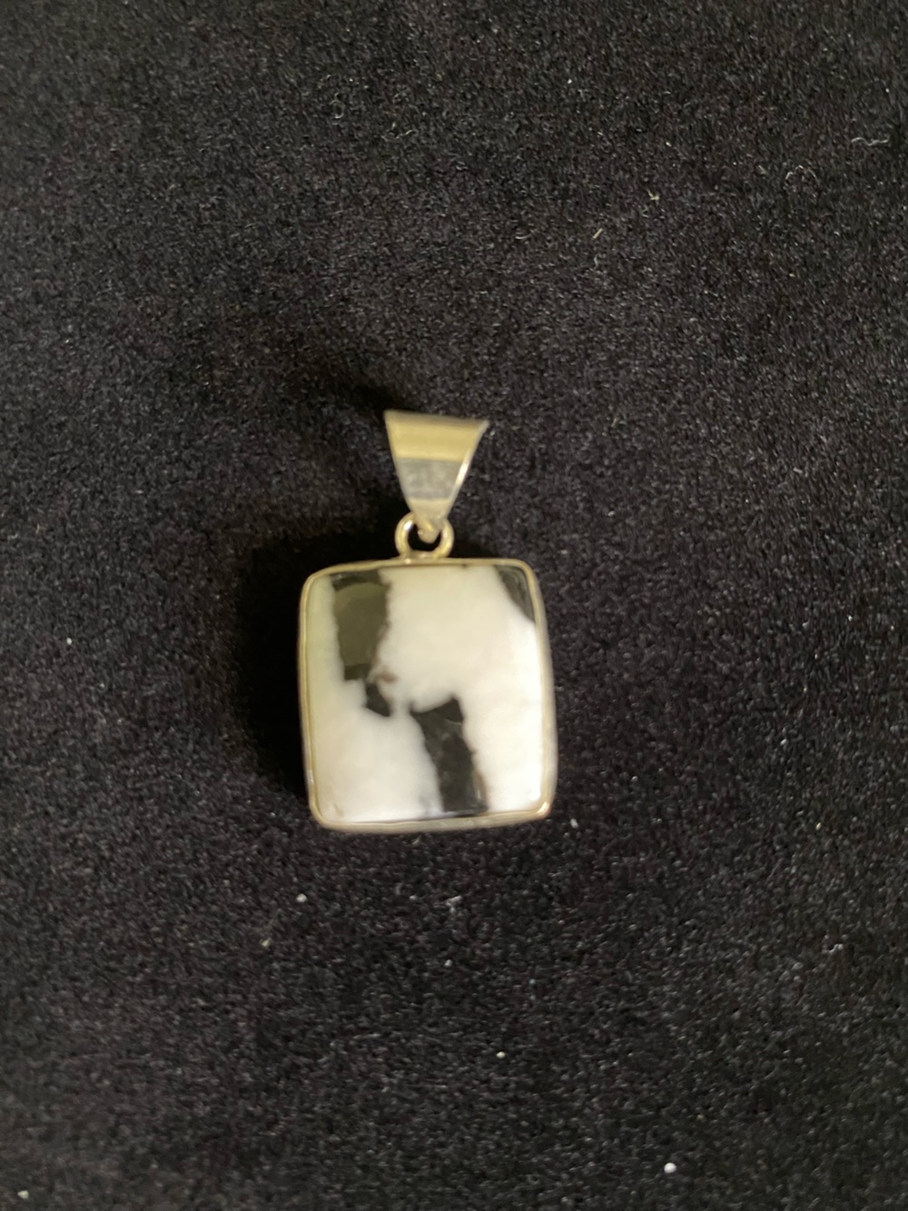 Zebra Jasper Pendant, without chain.